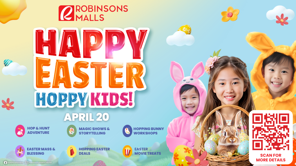 Hop Into Fun with Egg-citing Easter Activities at Robinsons Malls ...